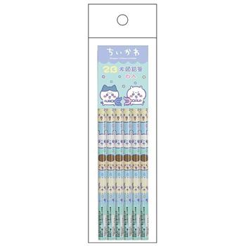 吉伊卡哇 木頭鉛筆6入
