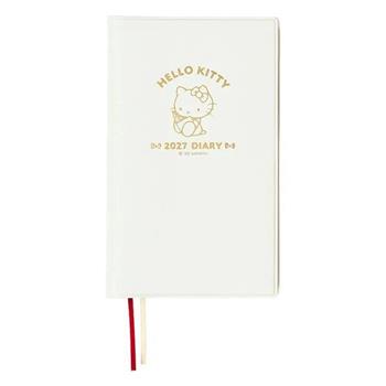 2027年Sanrio A6 週記+筆記-凱蒂貓