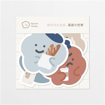 方坊-防水貼紙包-巴黎系列 (四入組)