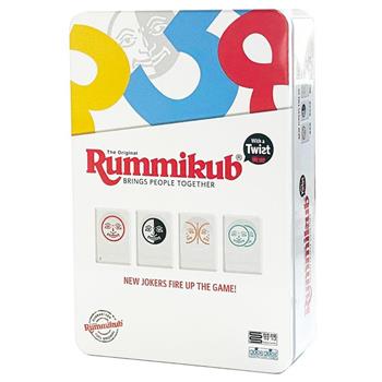 Rummikub Twist Tin Mini 拉密變臉外出型鐵盒版