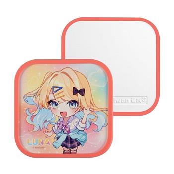 戀愛光譜-吸水杯墊(方型)-A款(月愛)