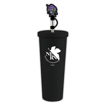 EVA-不鏽鋼隨行杯750ml+吸管套-NERV