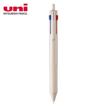 三菱 UNI SXE3-507三色自動溜溜筆0.5-米灰(胚布)