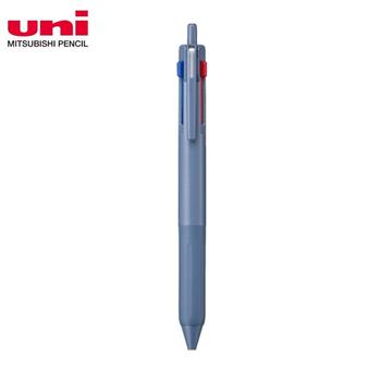 三菱 UNI SXE3-507三色自動溜溜筆0.5藍灰