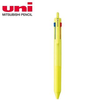 三菱 UNI SXE3-507三色自動溜溜筆0.7檸檬黃