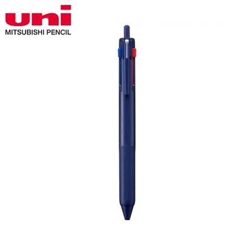 三菱 UNI SXE3-507三色自動溜溜筆0.7海軍藍