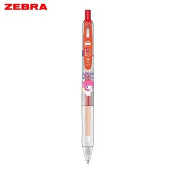ZEBRA SARASA CLIP 美樂蒂&酷洛米 鋼珠筆 紅(限定)