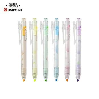 優點按動香氛螢光筆725RH-椰子藍