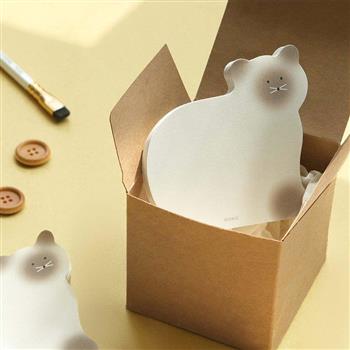 ICONIC 動物無黏便條紙 Animal memo pad 06 Cat