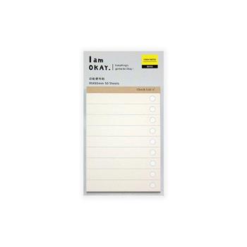 I am okay 功能便利貼 Check List
