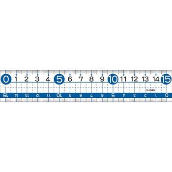 大字尺15公分-藍