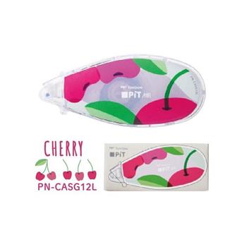 Tombow   Pit AIR mini滑行膠帶水果系列-櫻桃