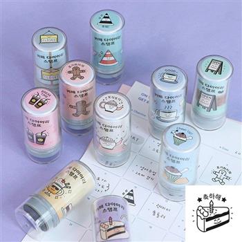 ICONIC 咖啡館印章 Café diary stamp 25 Congratulations