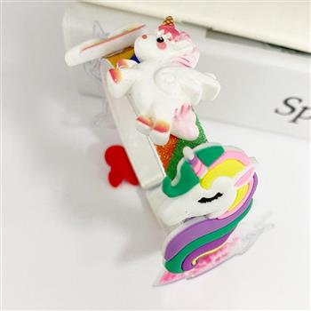 DIY手環系列材料套組-【彩虹飛天馬】（附組合說明）