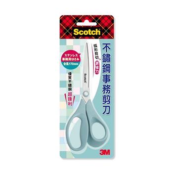 3M  Scotch不鏽鋼事務剪刀-薄荷綠SS-AS6.5