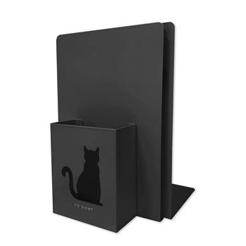 (特價) O Cat 多功能筆筒書檔 黑