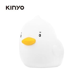 【 KINYO 】LED-6542 多彩呆毛鴨拍拍燈