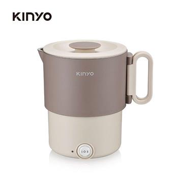【KINYO】TRFP-051BR 雙電壓小圓鍋 咖啡色