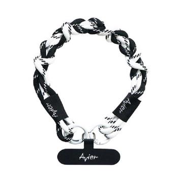 Earth Bracelet 手環 ｜手機掛繩 (黑白)