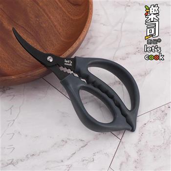 樂司/鍍鈦超順手海鮮剪－2入組