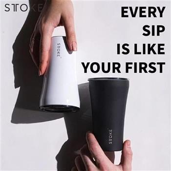 【Hook's嚴選】STTOKE｜精品陶瓷隨行 『防漏』 手冲掛耳咖啡杯 12oz/360ml