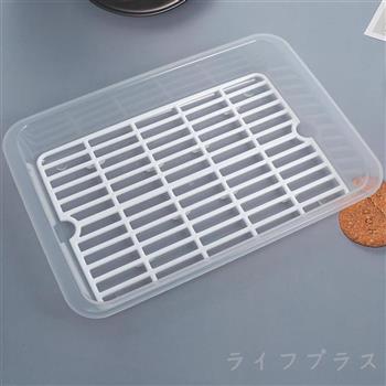 日本製多功能瀝水收納盤－3入組