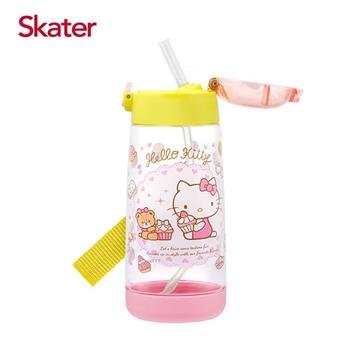 Skater PET吸管水壺（480ml）KITTY