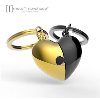 Metalmorphose｜MTM 愛心拼圖鑰匙圈