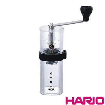 【HARIO】SMART－G透明手搖磨豆機/MSG－2－T