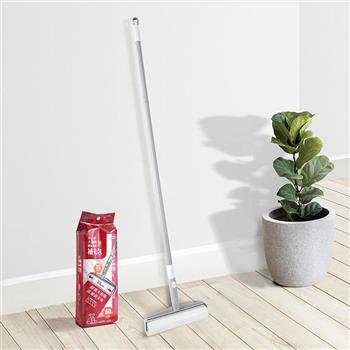 hold黏大面積膠黏拖把-24cm-60周X1支＋膠黏補充60周-2入x3包