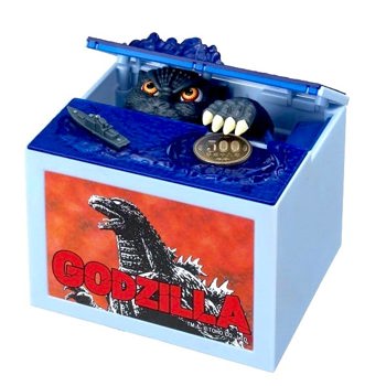 哥吉拉 偷錢存錢罐 日本正版商品 Godzilla 商檢合格 mz019 哥吉拉 偷錢存錢罐 日本正版商品 Godzilla 商檢合格 mz019