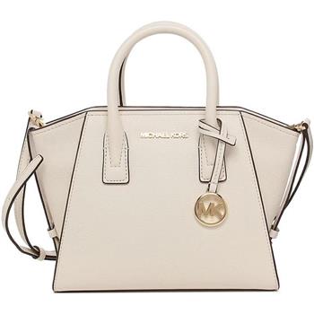 MICHAEL KORS 素面皮革造型兩用包－米白