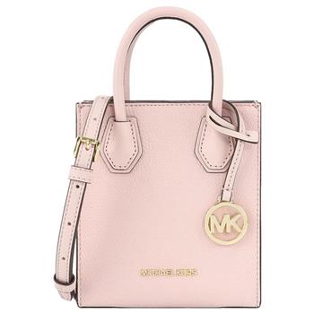 MICHAEL KORS 皮革迷你手提斜背兩用包－粉