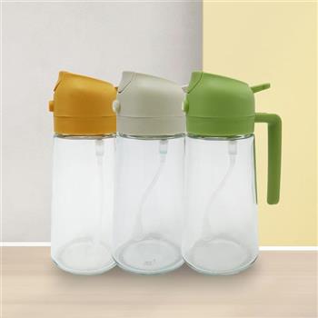 milomix 鮮翠兩用噴油壺-420ml-2入
