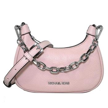 MICHAEL KORS 皮革迷你兩用鏈包－粉