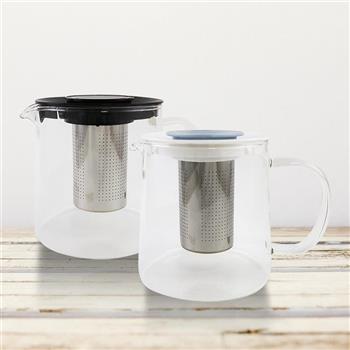Kiyodo 爵士耐熱玻璃泡茶壺-1.15L-2支
