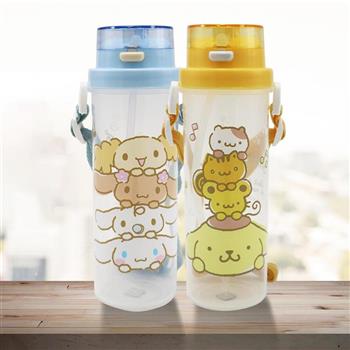 大耳狗喜拿 / 布丁狗-小巧吸管水壺-500ml-2入