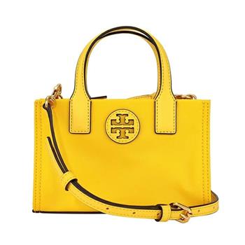 TORY BURCH 尼龍迷你托特包/兩用包－黃