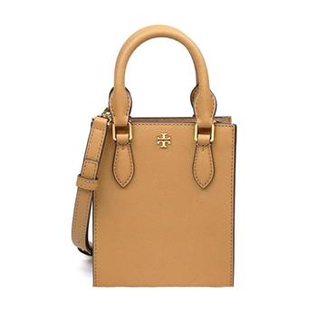TORY BURCH 迷你手提托特包－焦糖