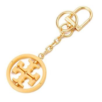 TORY BURCH LOGO吊飾－黃
