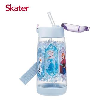 Skater PET吸管水壺(480ml)冰雪奇緣Heart