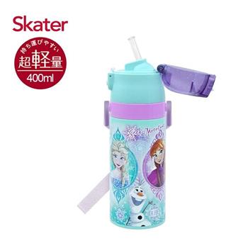 Skater吸管不鏽鋼保溫水壺(400ml)冰雪奇緣Heart