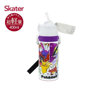 Skater吸管不鏽鋼保溫水壺(400ml)Pokemon SV