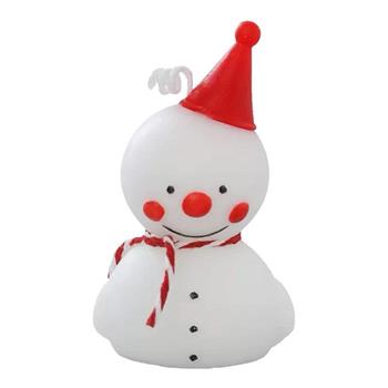 AMARA 香氛聖誕蠟燭-聖誕雪人(英國梨與小蒼蘭)