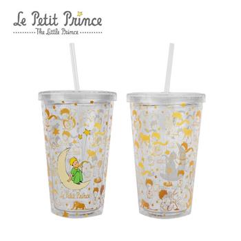 【Le Petit Prince 小王子】CR4362 翻滾者-觀星塑膠吸管杯
