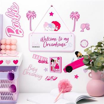【Paladone UK】Barbie 芭比 ICON 公主房間 客製化名字掛飾