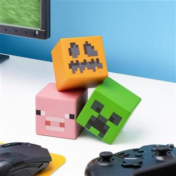 【Paladone UK】Minecraft 麥塊 紓壓捏捏樂（苦力怕、豬、南瓜燈）(紓壓 捏捏樂 隨機出貨 不挑款)