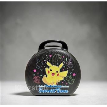 Pokémon 寶可夢皮卡丘【圓形硬殼收納盒】