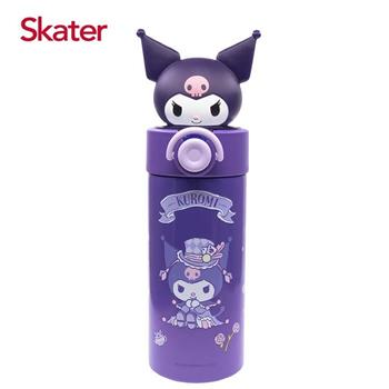 Skater 3D吸管不鏽鋼保溫瓶(420ml) 酷洛米