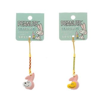 【PEANUTS SNOOPY】日本史奴比/糊塗塔克兔年鈴鐺吊飾（2款可選） 手機吊飾 包包吊飾